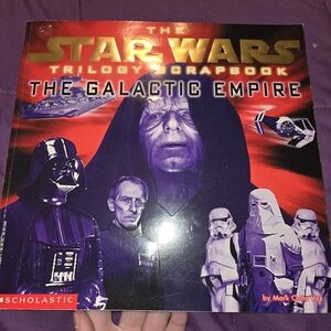 Scholastic Star Wars Trilogy Scrapbook - Black and Red Cover 1997